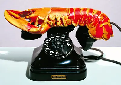 Lobster Telephone (Le Téléphone aphrodisiaque) Salvador Dali